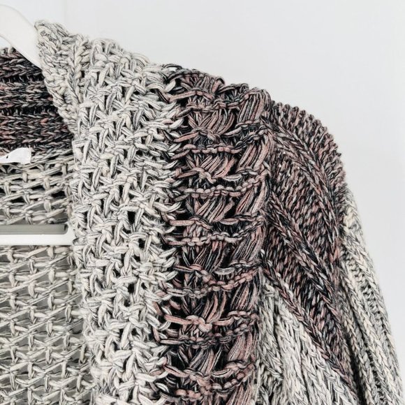 CAbi Gray Open Front Circle Cardigan - Picture 2 of 13